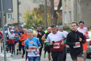 Policjanci zabezpieczali VI Bieg Niepodległości w Żaganiu