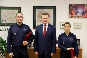 Policjanci z Komedy Stołecznej wyróżnieni przez szefa MSWiA