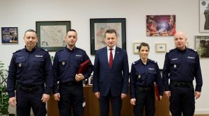 Policjanci z Komedy Stołecznej wyróżnieni przez szefa MSWiA