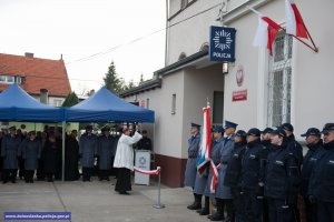 Uroczyste otwarcie Posterunku Policji w Słotwinie
