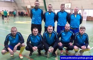 Polkowiccy policjanci Wicemistrzami Polski na Halowych Mistrzostwach MSWiA w piłce nożnej