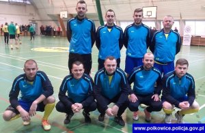 Polkowiccy policjanci Wicemistrzami Polski na Halowych Mistrzostwach MSWiA w piłce nożnej