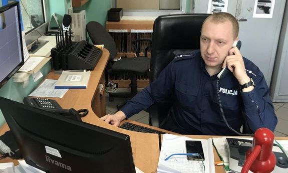 mł. asp. Jacek Zięba
