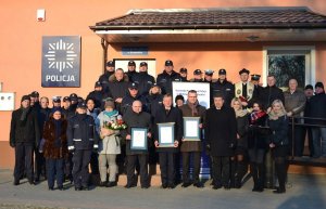 Uroczyste otwarcie wyremontowanego Posterunku Policji w Krasnosielcu