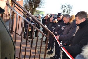 Uroczyste otwarcie wyremontowanego Posterunku Policji w Krasnosielcu