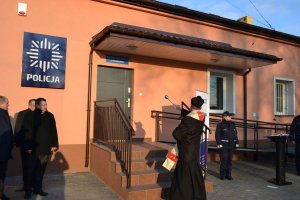 Uroczyste otwarcie wyremontowanego Posterunku Policji w Krasnosielcu