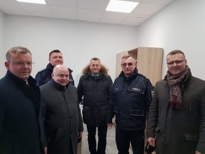 goście uroczystego otwarcia posterunku
