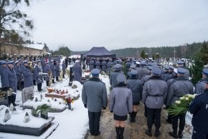 Pożegnanie asp. Kingi Kęsik