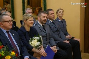 Uroczystość przyznania medalu honorowego