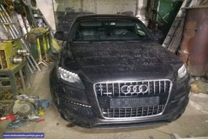 odzyskane skradzione audi