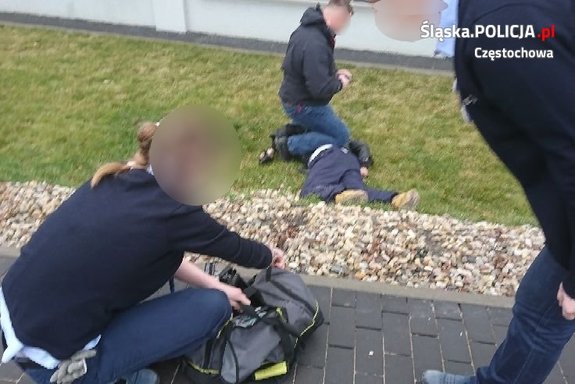 Częstochowski policjant czujny nawet na zakupach