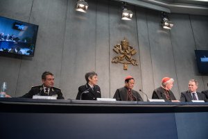 Delegacja polskiej Policji na międzynarodowej konferencji Grupy Santa Marta