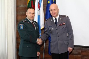 Wizyta Komendanta Głównego Policji na Litwie