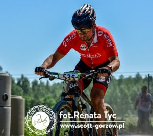 Dzielnicowy z rowerową pasją