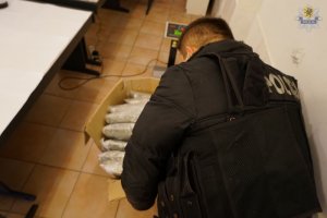 policjant wykonuje czynności