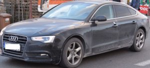 odzyskany samochód audi