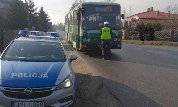 zatrzymany autokar