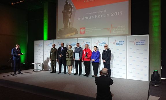 Policjant z BOA KGP laureatem Animus Fortis 2