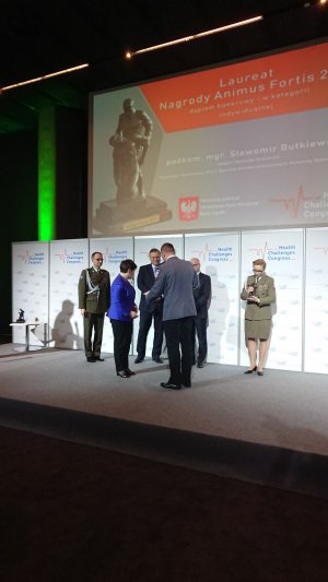 Policjant z BOA KGP laureatem Animus Fortis 2