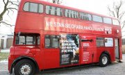 zdjęcie autobusu z dnia inauguracji kampanii w dniu 7 lutego br.