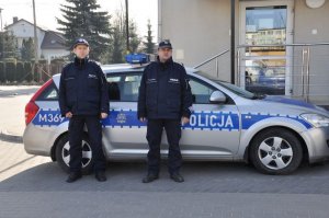 Policjanci Komendy Powiatowej Policji w Bielsku Podlaskim