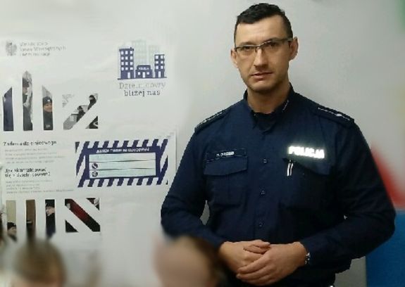 mł. asp. Piotr Drozd