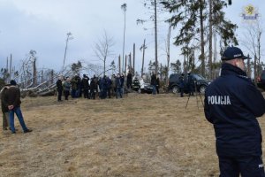 Policjanci zabezpieczali wizytę Prezydenta RP