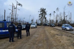 Policjanci zabezpieczali wizytę Prezydenta RP