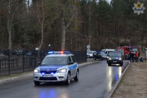 Policjanci zabezpieczali wizytę Prezydenta RP