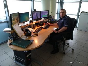 dyżurny z VI Komisariatu Policji w Krakowie