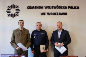 Komendant Wojewódzki Policji we Wrocławiu, Komendant Wojewódzki Państwowej Straży Łowieckiej oraz Komendant Wojewódzki Państwowej Straży Rybackiej