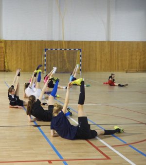 Zgrupowanie reprezentacji polskiej Policji kobiet i mężczyzn w piłce nożnej