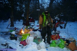 Policjant na urlopie uratował mężczyznę przed wychłodzeniem