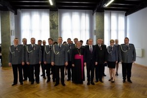 ślubowanie nowo przyjętych funkcjonariuszy w Gdańsku