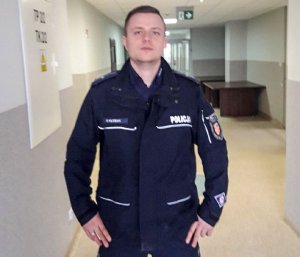 mł. asp. Maciej Kłosiak