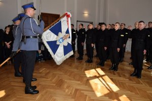 Nowo przyjęci policjanci złożyli ślubowanie