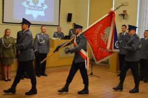 Ślubowanie nowo przyjętych policjantów