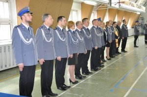 Ślubowanie nowo przyjętych policjantów