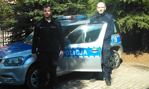 Policjanci z Barczewa