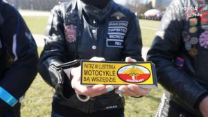 Wspólna akcja mundurowych i motocyklistów