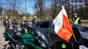 Wspólna akcja mundurowych i motocyklistów