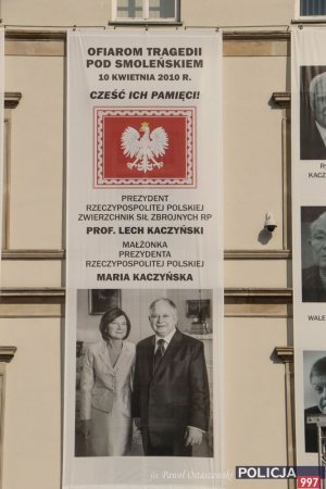 Odsłonięcie pomnika Ofiar Tragedii Smoleńskiej 2010 r.