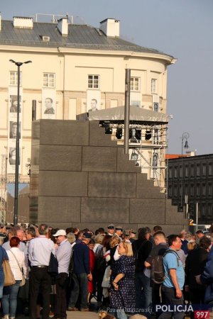 Odsłonięcie pomnika Ofiar Tragedii Smoleńskiej 2010 r.