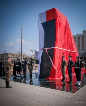 Odsłonięcie pomnika Ofiar Tragedii Smoleńskiej 2010 r.