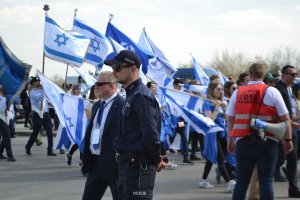 Auschwitz - Birkenau. Zabezpieczenie uroczystości pn. Marsz Żywych 2018