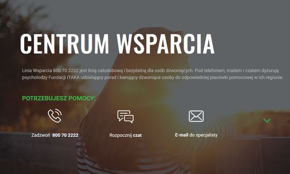 Centrum Wsparcia dla osób w stanie kryzysu psychicznego