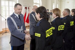 Nowi funkcjonariusze w stołecznym garnizonie Policji