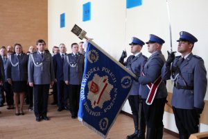 uroczyste ślubowanie nowo przyjętych policjantów