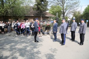 Uroczysty apel i ślubowanie nowo przyjętych policjantów garnizonu małopolskiego