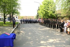 Uroczysty apel i ślubowanie nowo przyjętych policjantów garnizonu małopolskiego